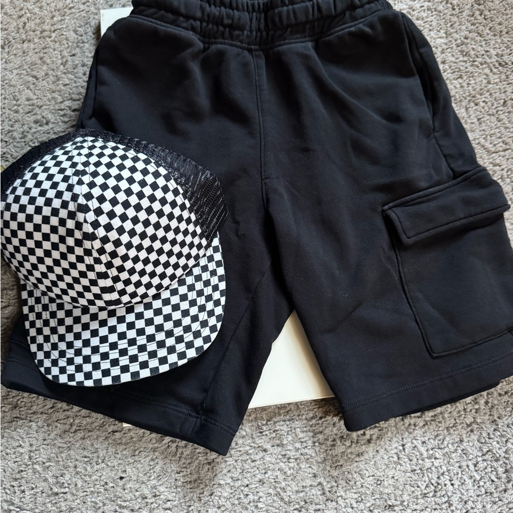 Black Cargo H&M Shorts